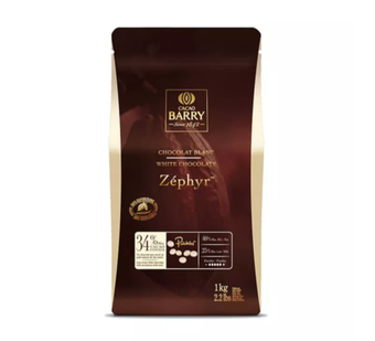 Шоколад белый 34% Cacao Barry Zephyr 1 кг