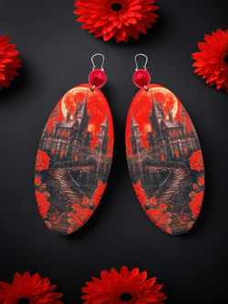 Серьги Замок