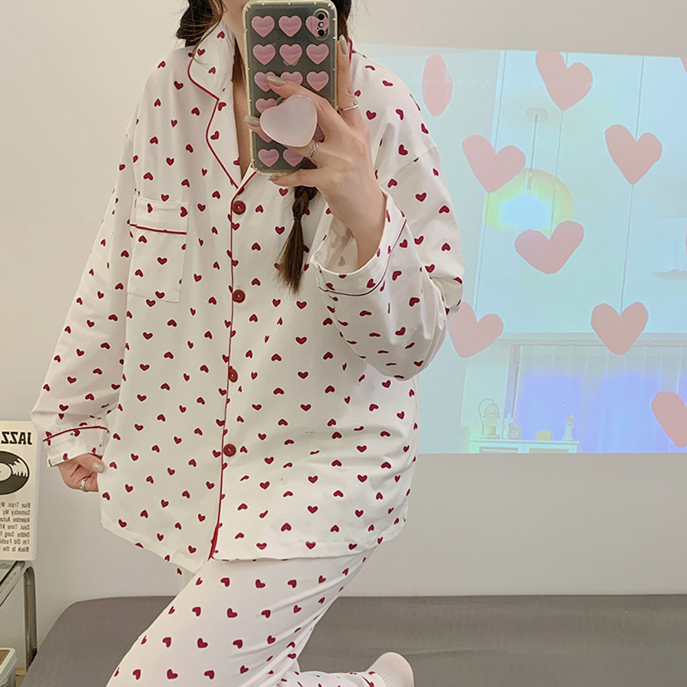 Пижама штаны+рубашка дл/р 3481