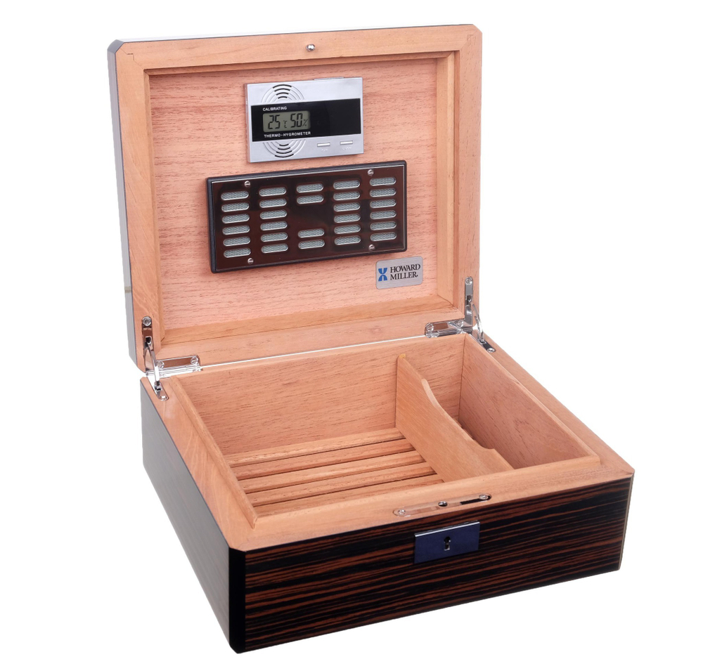 Хьюмидор Howard Miller Эбеновое дерево на 40 сигар УЦЕНКА