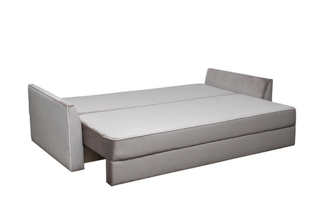 Диван Морес(Mores)(K)/VD кант трехмест.раскл. вельвет беж. Velv-SBEG+Velv-ECRU+Umbr-SBEG 226x103x94 Garda Decor