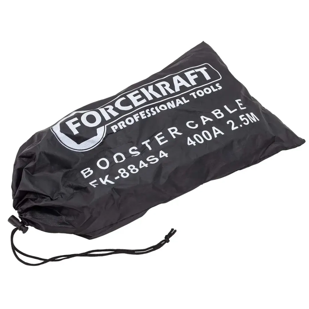 Стартовые провода 400А, 2.5м FORCEKRAFT FK-884S4
