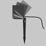 Грунтовый светодиодный светильник Maytoni Ares O309FL-L18B3K