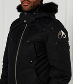 Пуховая куртка бомбер Moose Knuckles - черный(M32MB000SX)