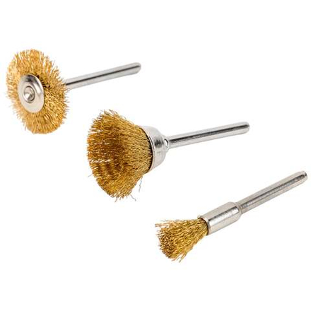 Латунированные корщетки набор 3 шт Gigant GBBB3