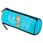 Пенал BRAUBERG, 3 отделения, нейлон, 21х7х7 см, "Fox", 270838