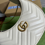 Gucci GG Marmont Half-Moon-Shaped Bag