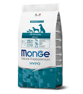 Монж Dog Hypo Для взрослых собак всех пород Лосось/Тунец 1кг. развес