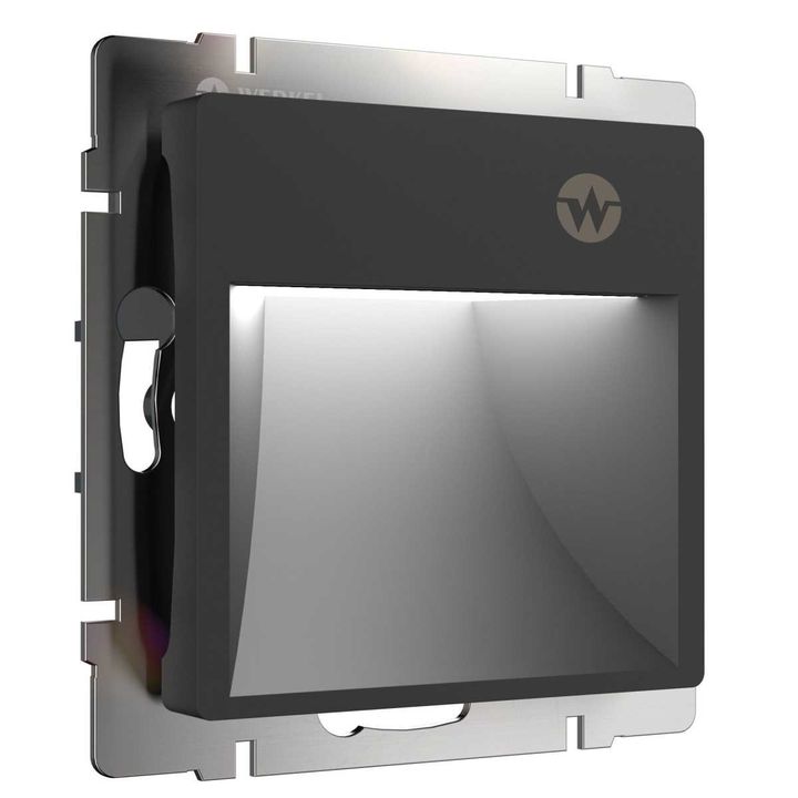 Встраиваемая LED подсветка Werkel с датчиком движения черный матовый W1154608 4690389192227