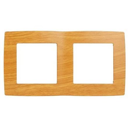 Рамка 2-м 12-5002-07 ольха ЭРА Б0014757