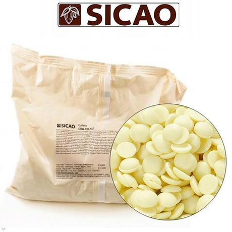 Шоколад белый таблетки Sicao 2,5кг Бельгия