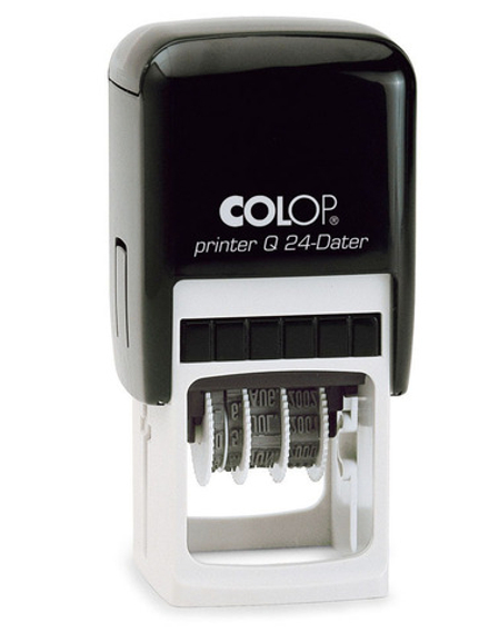 Датер со свободным полем Colop Printer Q24-Dater (24х24 мм) (РУС)