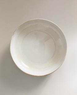 ZARA HOME БОЛЬШАЯ САЛАТНИЦА, ЭКРЮ