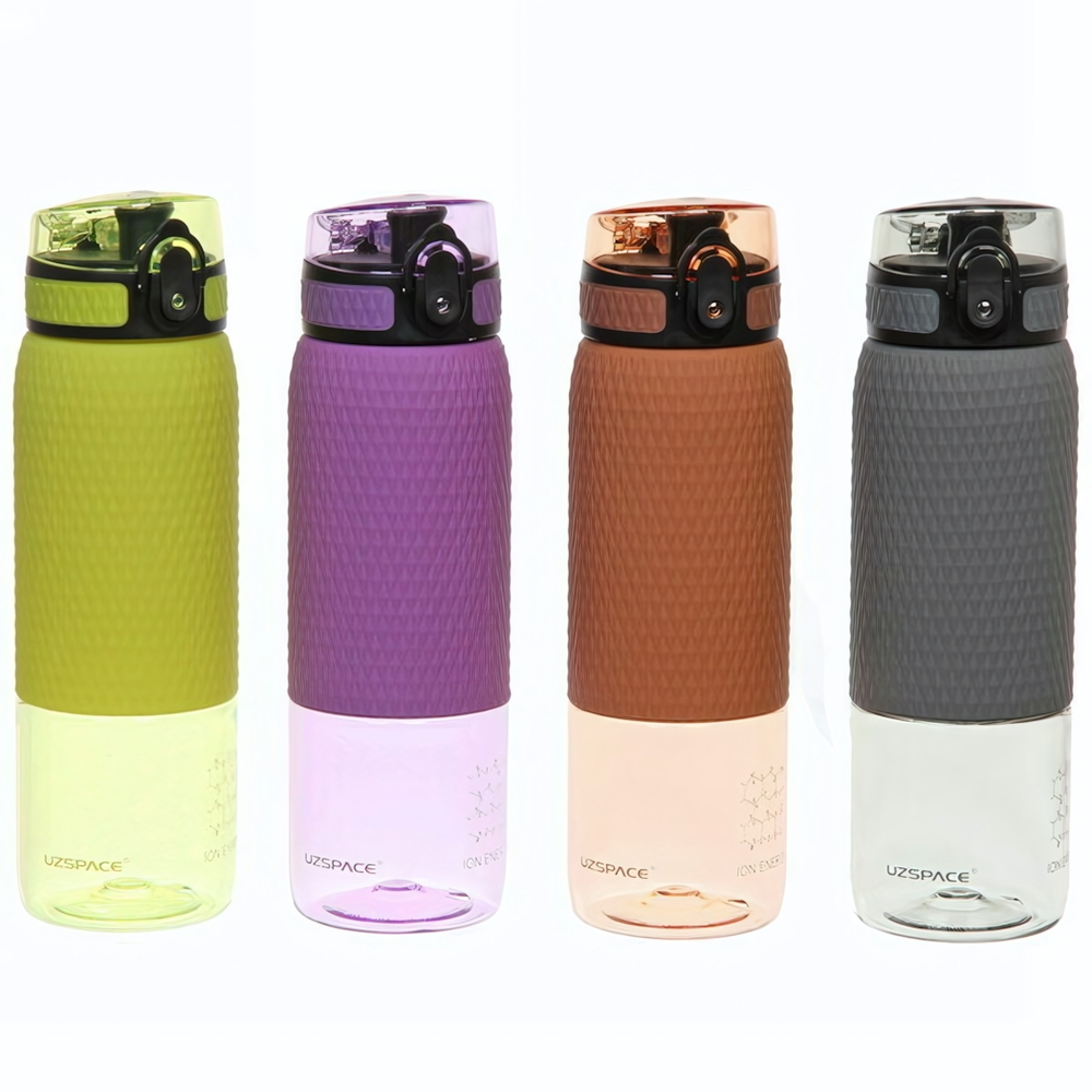 Бутылка спортивная UZSPACE Diamond 5056 с емкостью для фруктов (500 мл)