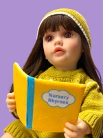 Говорящая интерактивная аниматронная кукла Оля реборн