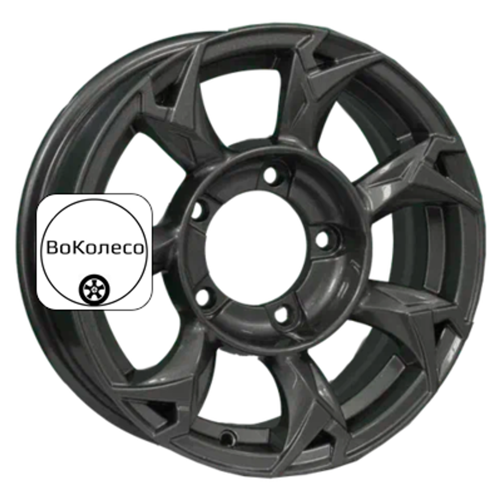 5,5x15/5x139,7 ET5 D108,1 KHW1505 (Jimny) Gray Khomen Wheels