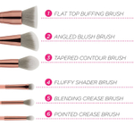 BH Cosmetics Petite Chic 6 piece brush set