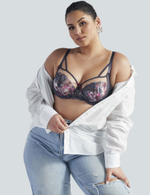 Бюстгальтер мягкий Ava ROMANCE 2123 M Gray