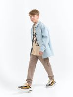 Джоггеры карго облегченные "КОКОС" подростковые