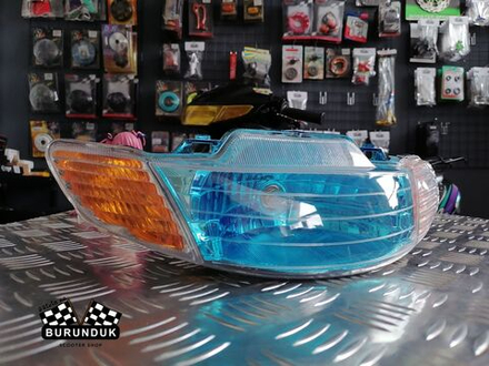 ФАРА ПЕРЕДНЯЯ синяя DIO AF 34 / AF 35