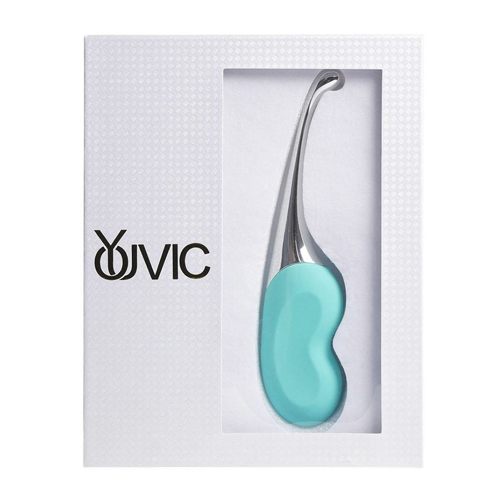 Бирюзовый клиторальный стимулятор Youvic DF946 Blue