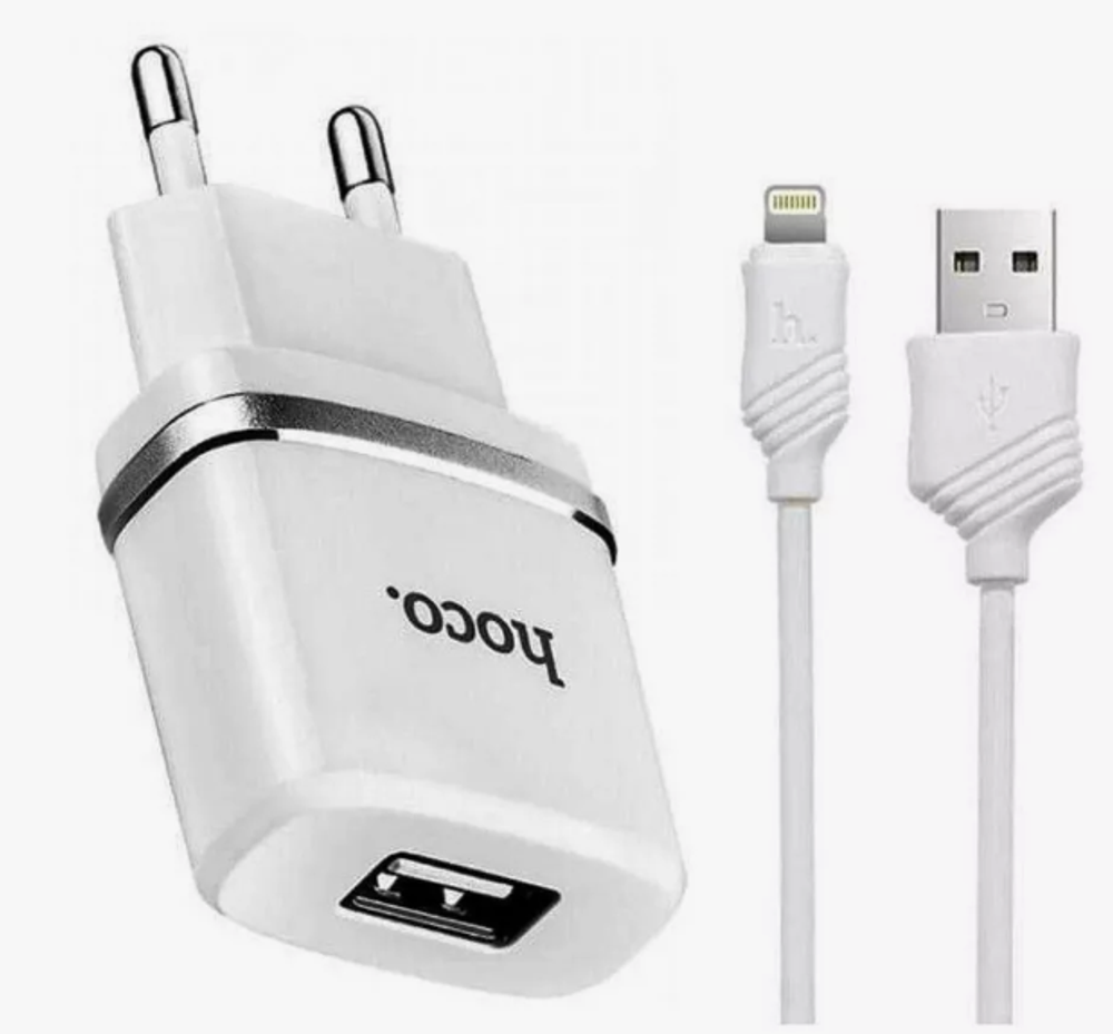 Блок питания C11 Smart single USB charger(EU) - white