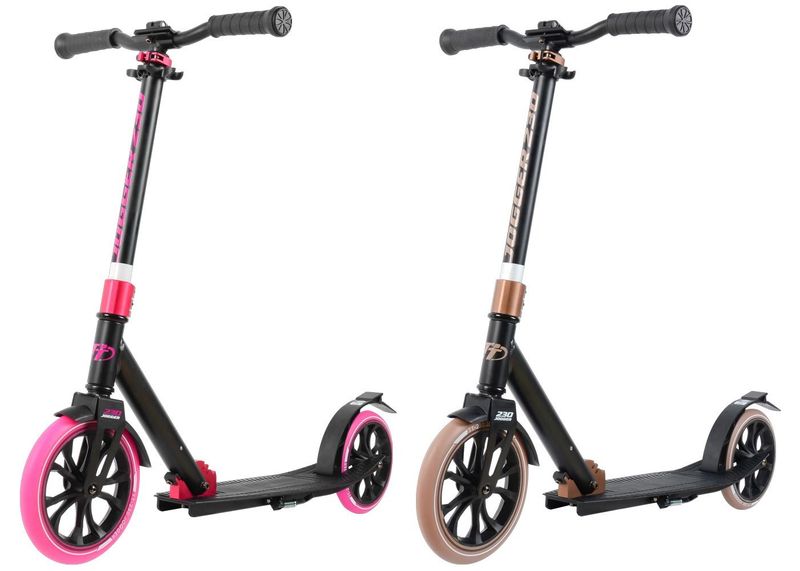 Городской подростковый складной самокат TechTeam Jogger 230