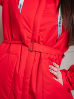 Пальто женское "Кэнди" красный