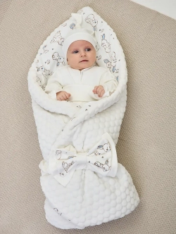 Конверт на выписку новорожденного осень без костюма