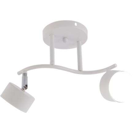 Светильник настенно-потолочный спот Rivoli Batty 7080-702 2хGX53 15 Вт поворотный