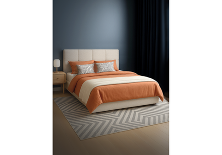 Кровать Woodville Манака 160х200 бежевая