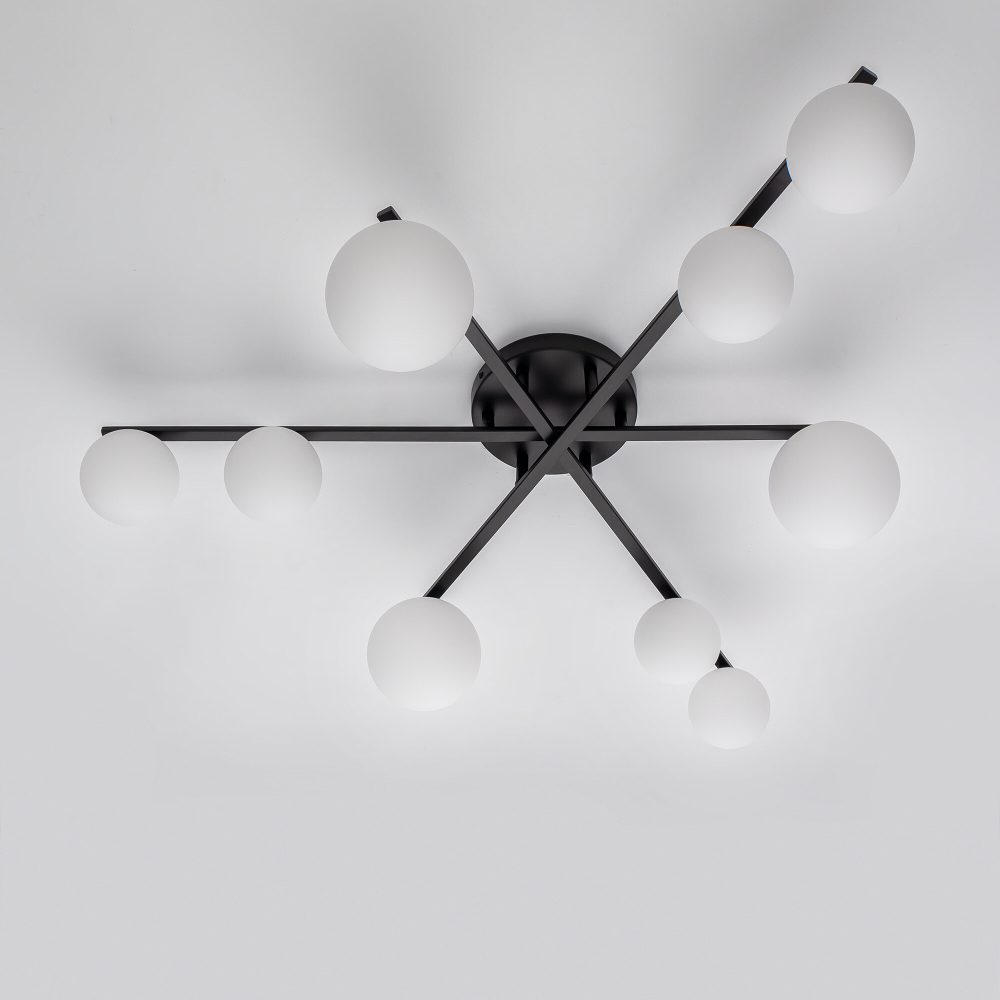 Citilux GLOB CL209291 Люстра потолочная Чёрная