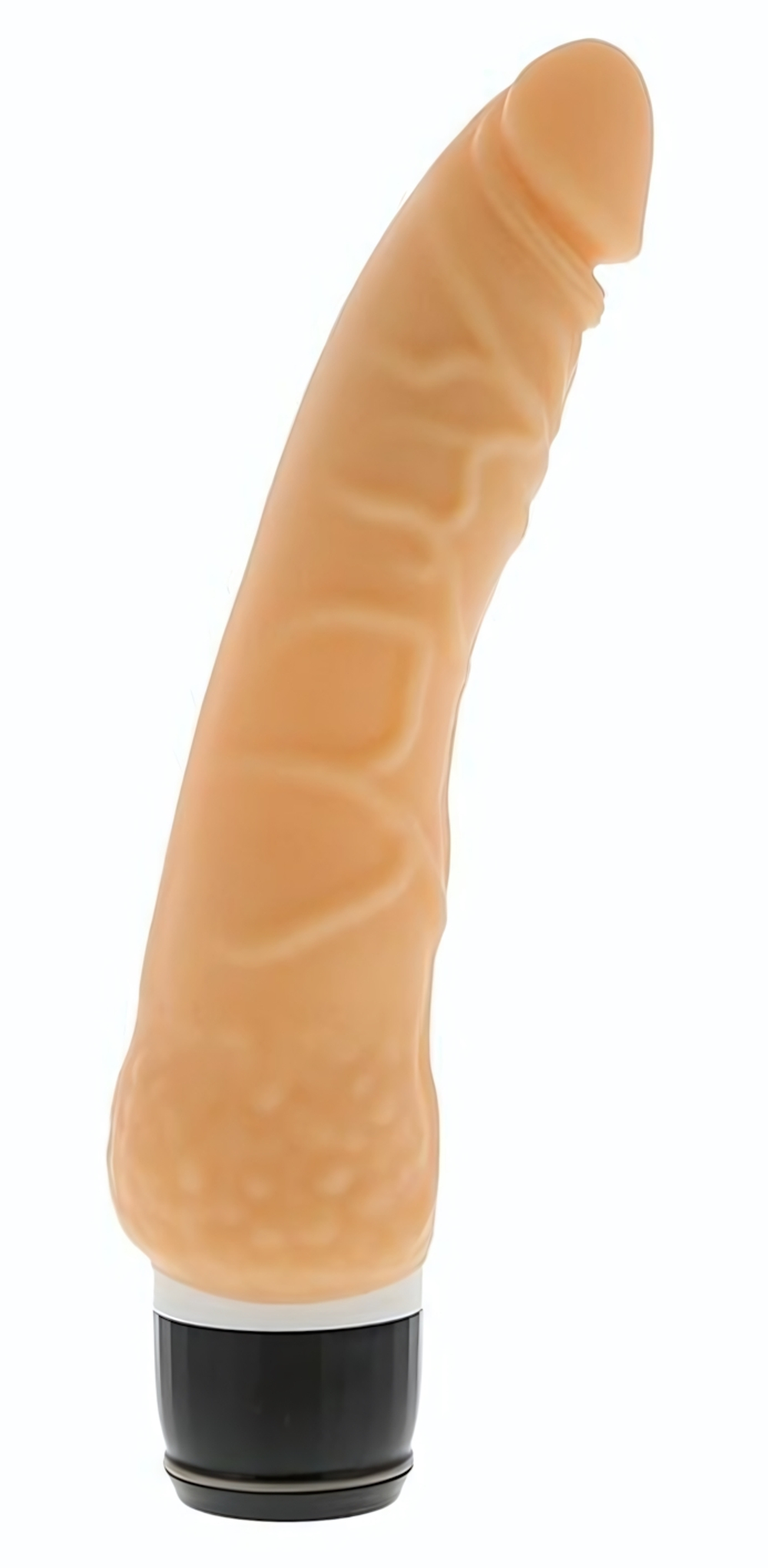 Телесный вибратор-реалистик PURRFECT SILICONE CLASSIC 7.1INCH FLESH - 18 см. (Цвет: телесный)