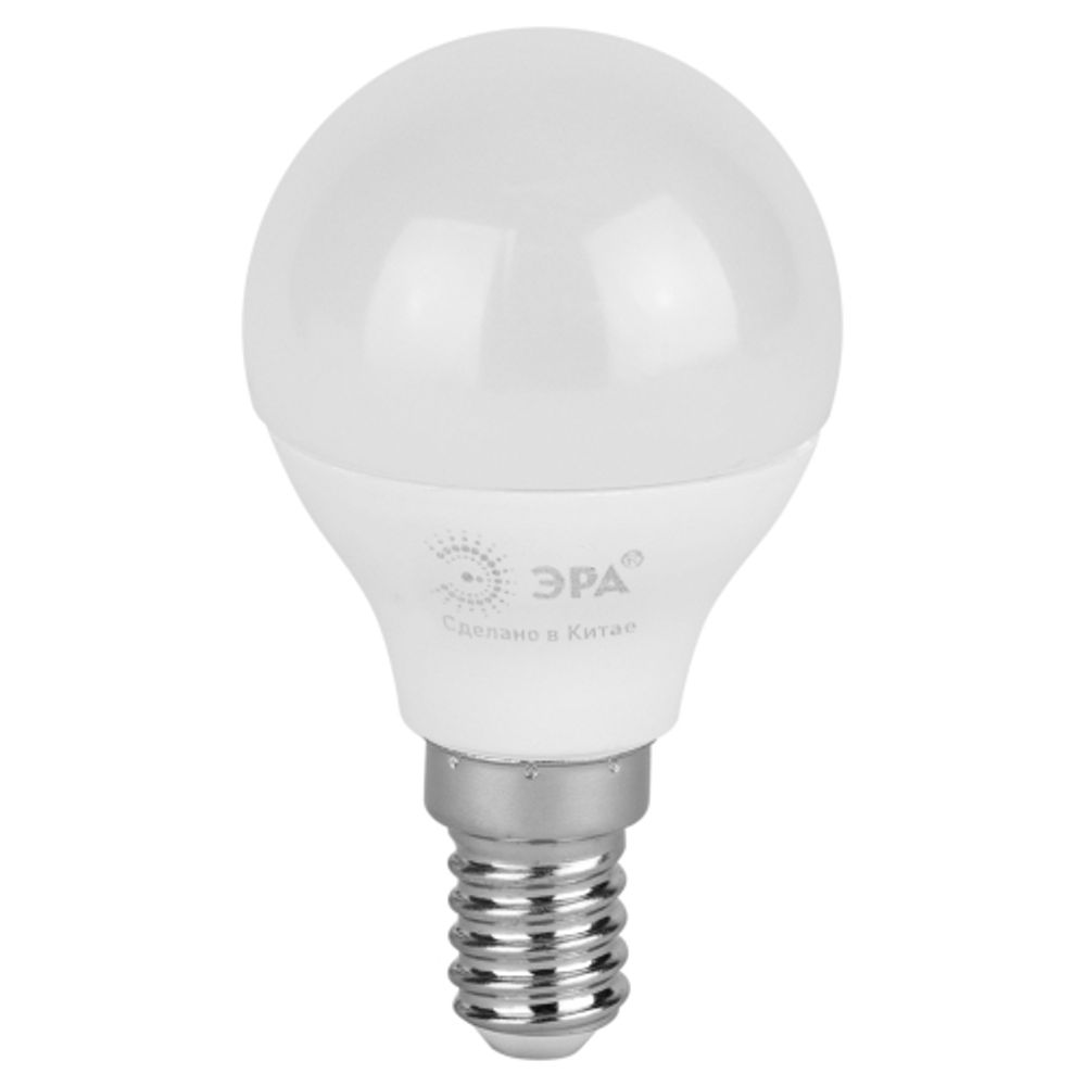 Лампа светодиодная ЭРА RED LINE LED P45-8W-840-E14 R E14 / Е14 8 Вт шар нейтральный белый свет | Лампы cветодиодные Шар (G/P)