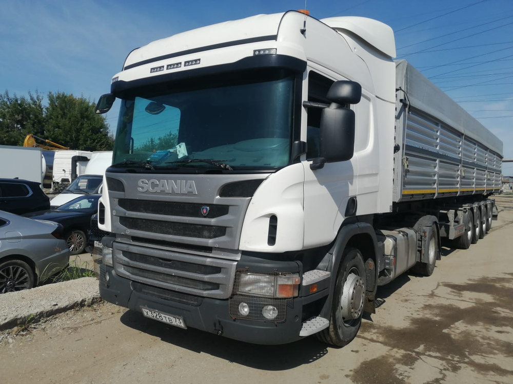 Scania P 4x2 Седельный тягач P400LA4X2HNA ADR FL (Дизельный, 12,7 л, 400 л.с., АТ)
