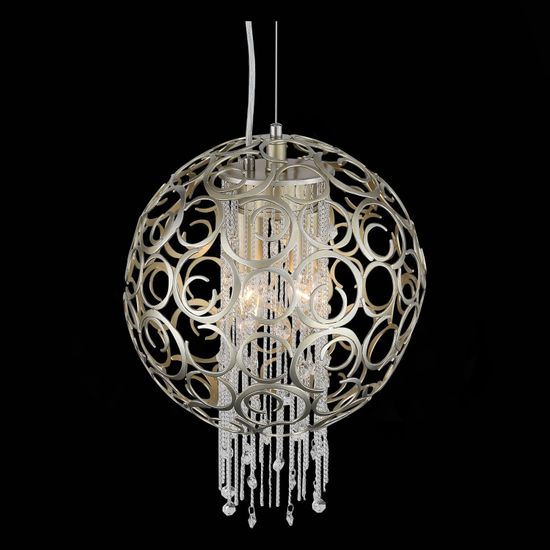 SL1101.203.02 Люстра подвесная ST-Luce Шампань/Шампань, Прозрачный E14 2*40W DOLCIMA