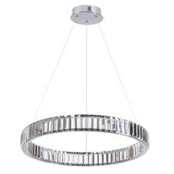 4930/36L L-VISION ODL24 591 хром/прозрачный металл/хрусталь Люстра LED 36W 4000K 4280Лм VEKIA