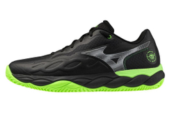 Мужские кроссовки для Падел Mizuno Wave Enforce Court Padel - black/foliage green/glowing