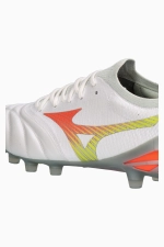 Бутсы Mizuno Morelia Neo V Beta Elite FG - серебряный