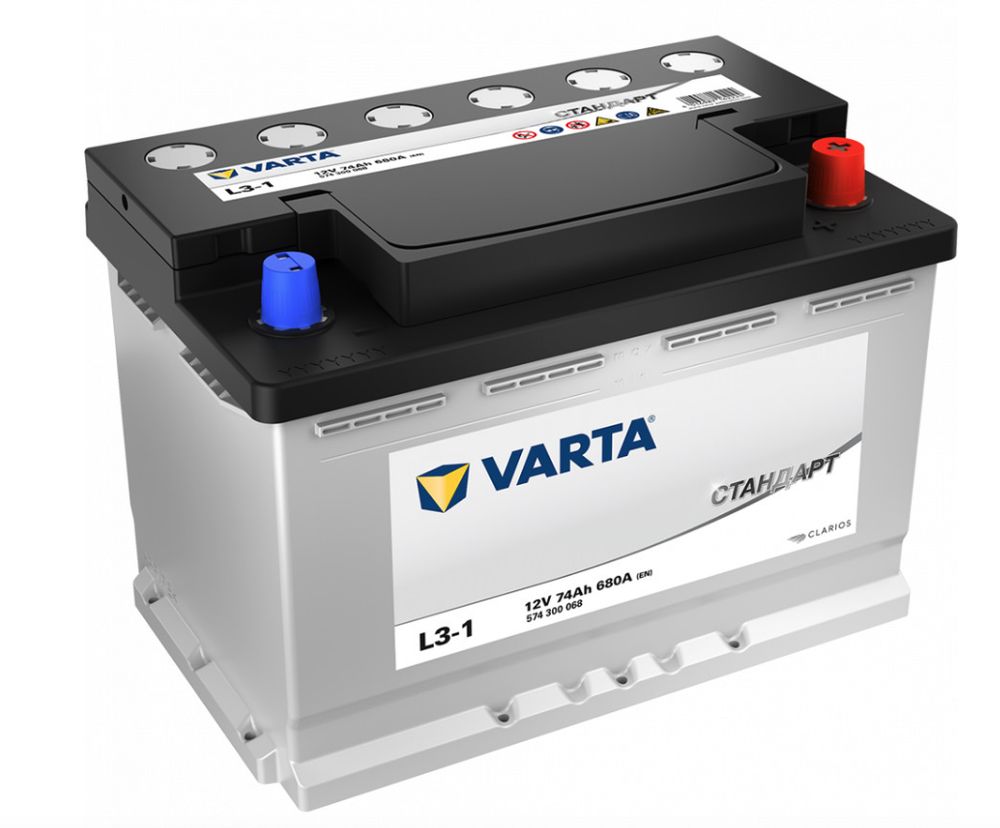 VARTA Стандарт 6CT- 74 ( 574 300 / 574 310 ) аккумулятор