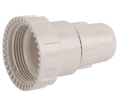 ЗУБР ШиреФит, накидная гайка - штуцер с гайкой, 32 мм - 26 мм, редукционный переходник (51476-32-26)