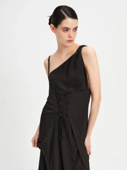 Платье вечернее хаки OLA OLA