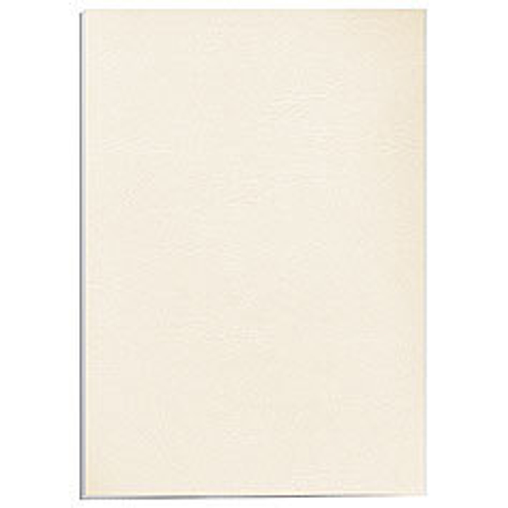 Обложки Delta A4,  Fellowes®, цвета слоновой кости, 100 шт., картон с тиснением под кожу