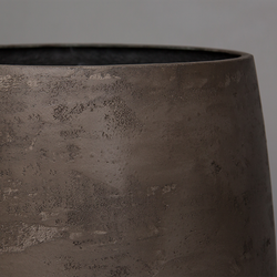 Кашпо CIGAR TAUPE CONCRETE D37 H78