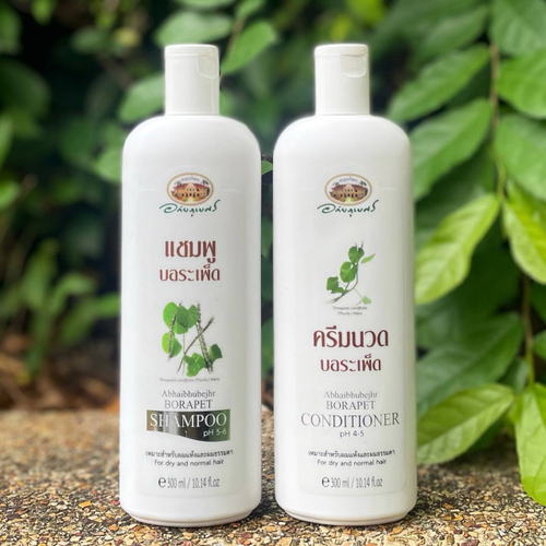 Шампунь на основе экстракта листьев Тиноспоры и масла Лаванды Shampoo Borapet Abhaibhubejhr