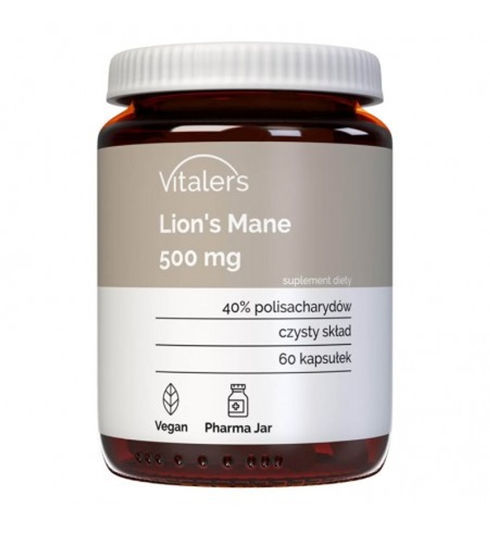 Vitalers - Lion's Mane 500 мг 60 капсул
