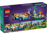 LEGO Friends 42609 «Электромобиль и зарядная станция» — эко-игра, Хартлейк-Сити