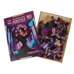 Пазл фигурный 80эл. "Девочка в чёрном платье" П3111 10083915 (Puzzle)