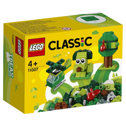 LEGO Classic: Зелёный набор для конструирования 11007 — Creative Green Bricks — Лего Классик