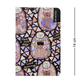 BM-22/3 Блокнот мал. «Богемные коты» (твердая обложка)